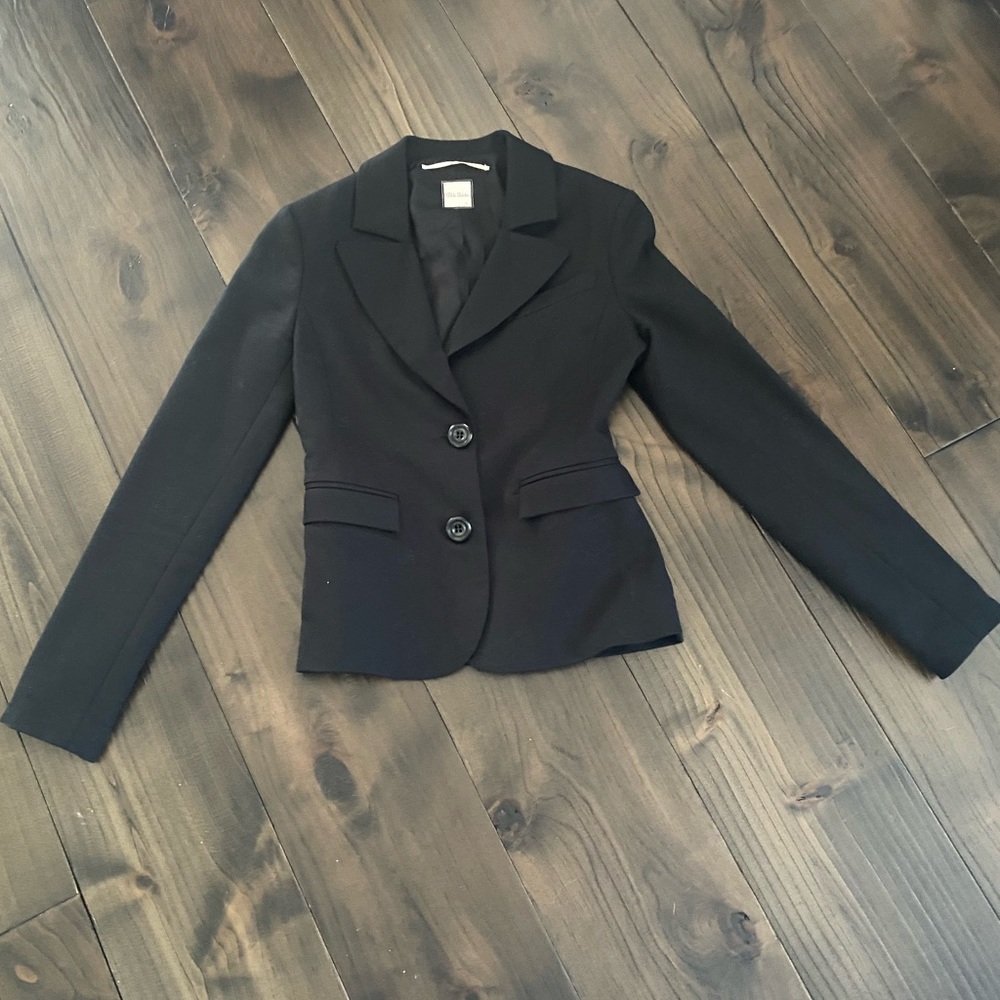 Talula Babaton Black Fitted Blazer